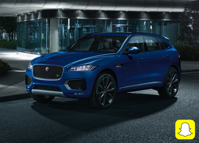 Acompanhe o lançamento do Jaguar F-Pace em João Pessoa pelo Snapchat