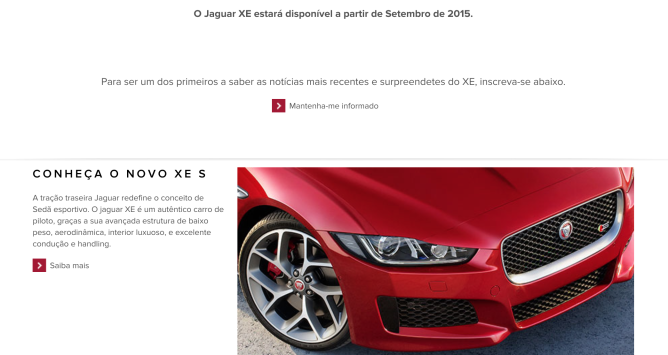 Jaguar XE chega ao Brasil em setembro, revela site da marca 5