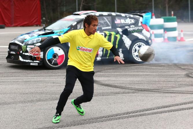 Já pensou em Neymar Jr. e Ken Block juntos? A Castrol pensou! 1