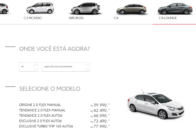 Novo C4 Lounge já pode ser configurado no site Citroën 1