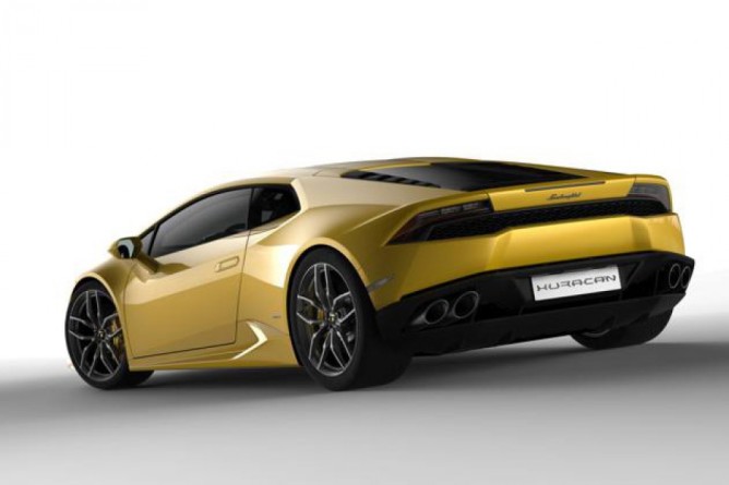 Sucessor do Gallardo, Lamborghini Huracan tem visual revelado em projeção  3