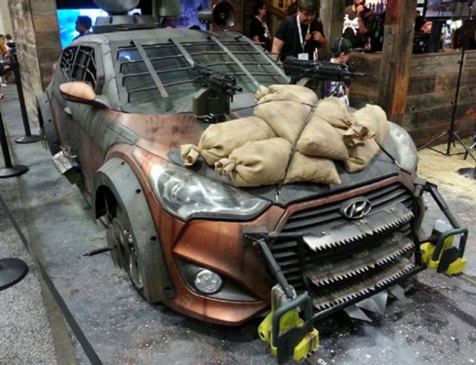 The Walking Dead Veloster exterminador de zumbis 1