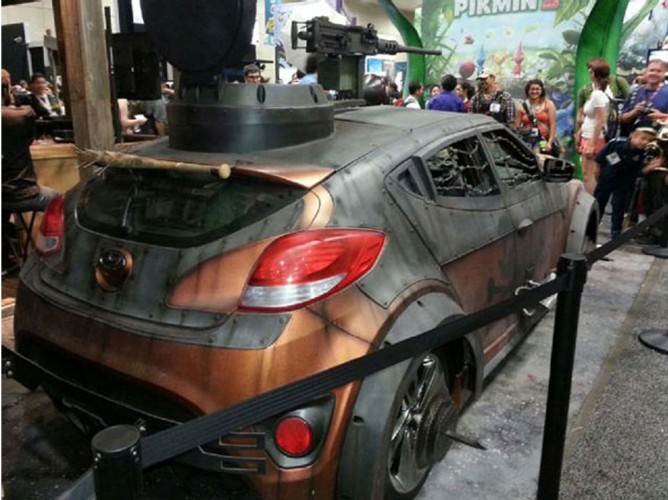 The Walking Dead Veloster exterminador de zumbis 2